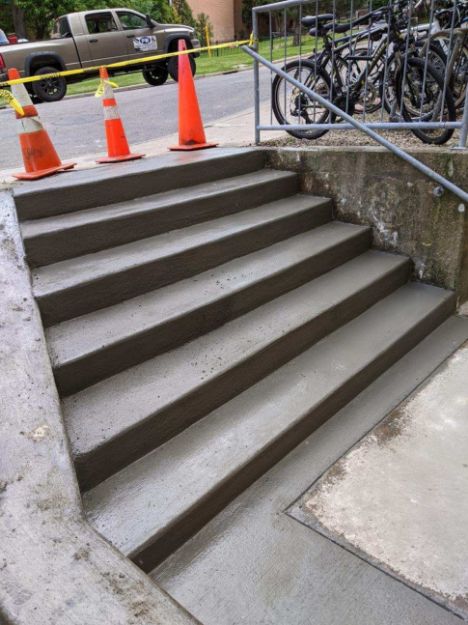 Picture of Apartment building steps